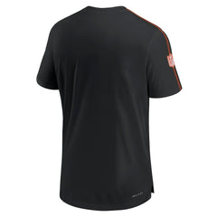 Cincinnati Bengals 2024 Sideline Coach UV Performance T-Shirt - Black | Nike on sale