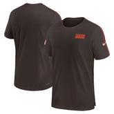 Cleveland Browns 2024 Sideline Coach UV Performance T-Shirt - Brown | Nike on sale