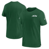 New York Jets 2024 Sideline Coach UV Performance T-Shirt - Green | Nike on sale