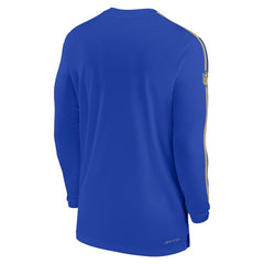 Los Angeles Rams Sideline Coach UV Performance Long Sleeve T-Shirt - Royal | Nike sale