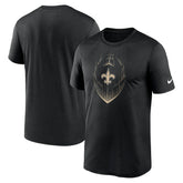New Orleans Saints Primetime Legend Icon Performance T-Shirt - Black | Nike cheap