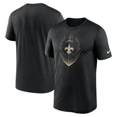 New Orleans Saints Primetime Legend Icon Performance T-Shirt - Black | Nike cheap