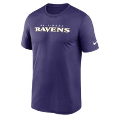 Baltimore Ravens Primetime Legend Wordmark Performance T-Shirt - Purple | Nike online