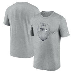 Seattle Seahawks Primetime Legend Icon Performance T-Shirt - Heather Gray | Nike outlet