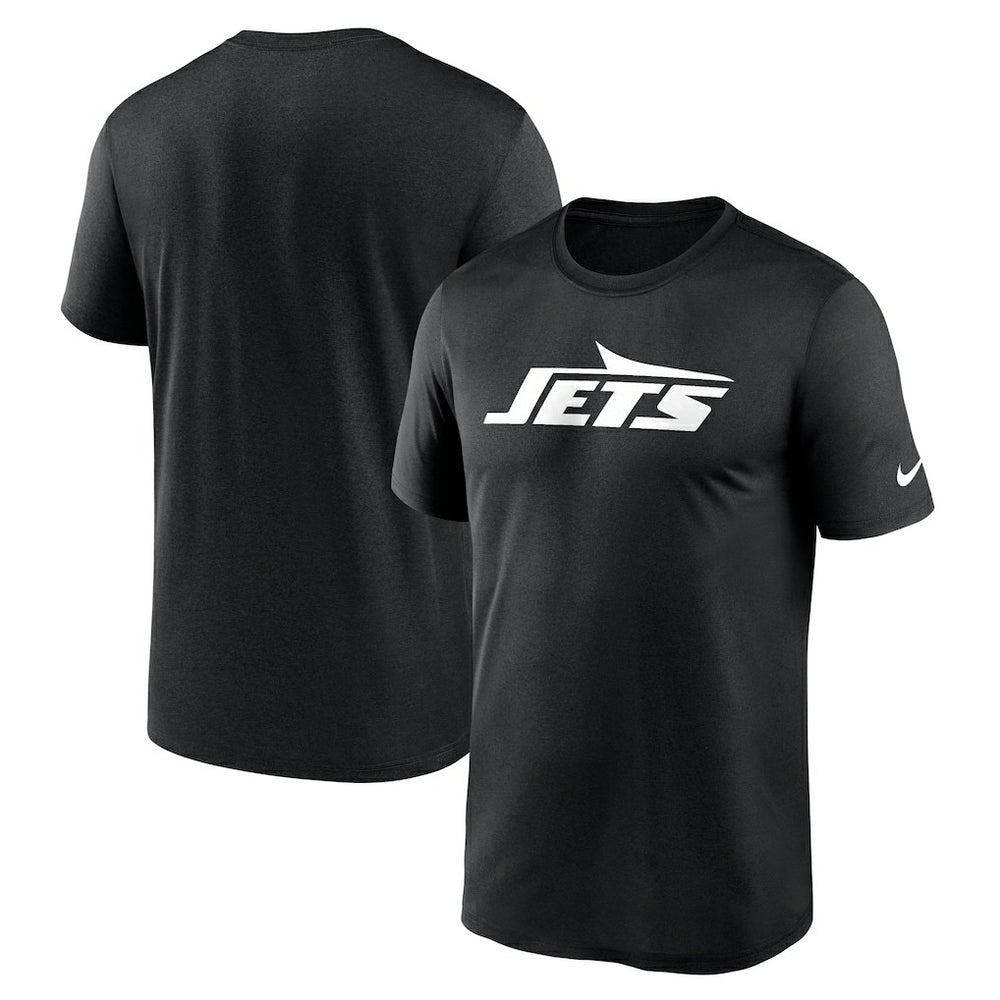 New York Jets Primetime Legend Wordmark Performance T-Shirt - Black | Nike on sale