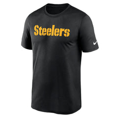 Pittsburgh Steelers Primetime Legend Wordmark Performance T-Shirt - Black | Nike sale