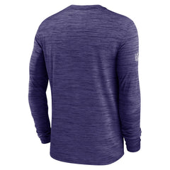 Baltimore Ravens Sideline Velocity Dri-FIT Long Sleeve T-Shirt - Purple | Nike sale
