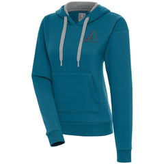 Arizona Diamondbacks Antigua Women's Cooperstown Victory Pullover Hoodie - Teal