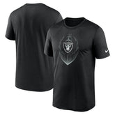 Las Vegas Raiders Big & Tall Blitz Legend Icon T-Shirt - Black | Nike cheap