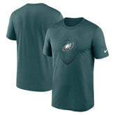 Philadelphia Eagles Big & Tall Blitz Legend Icon T-Shirt - Teal | Nike for sale