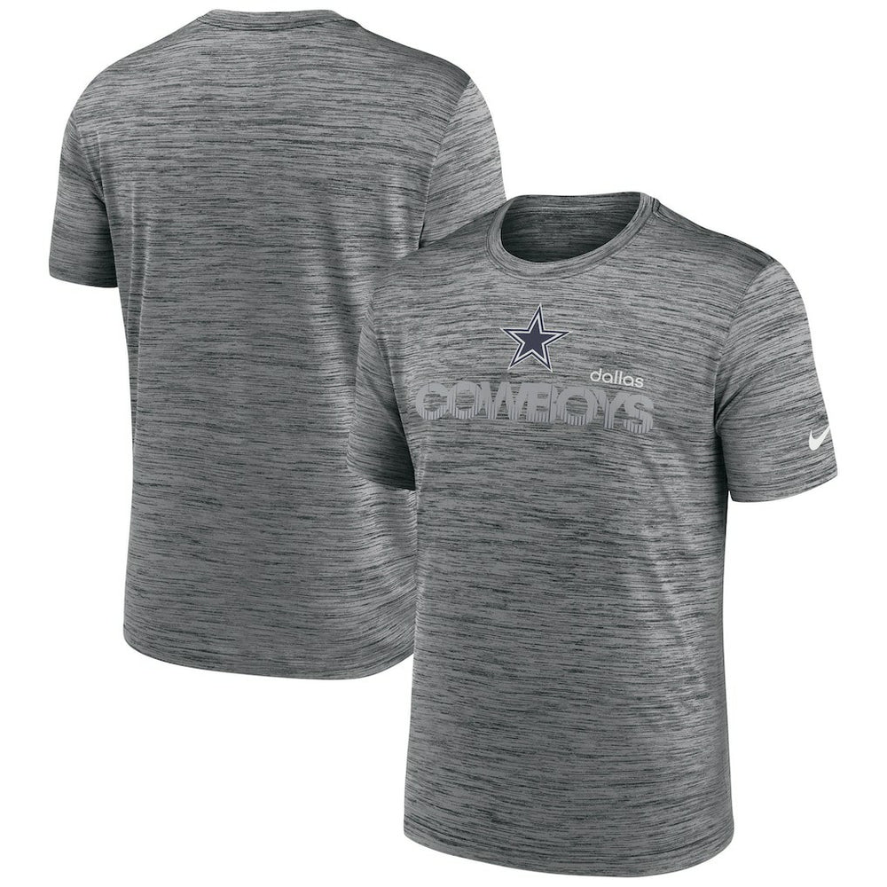 Dallas Cowboys Blitz Velocity Modern Dri-FIT T-Shirt - Anthracite | Nike for sale