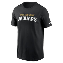 Jacksonville Jaguars Primetime Wordmark Essential T-Shirt - Black | Nike online