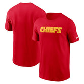 Kansas City Chiefs Primetime Wordmark Essential T-Shirt - Red | Nike cheap