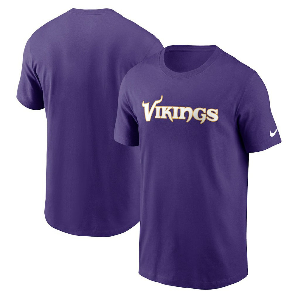 Minnesota Vikings Primetime Wordmark Essential T-Shirt - Purple | Nike cheap