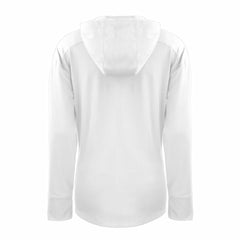 Minnesota Twins Cutter & Buck Women's Daybreak Eco Recycled Half-Zip Hoodie - White