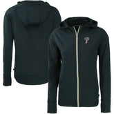 Philadelphia Phillies Cutter & Buck Women's Daybreak Eco Recycled Full-Zip Hoodie - Navy