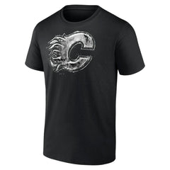 Calgary Flames Iced Out T-Shirt Black
