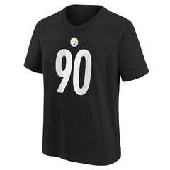 T.J. Watt Pittsburgh Steelers Youth Player Name & Number T-Shirt - Black | Nike sale