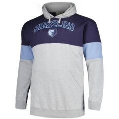 Memphis Grizzlies Big & Tall Pullover Hoodie - Navy/Light Blue | Fanatics discount