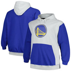 Golden State Warriors Big & Tall Primary Arctic Pullover Hoodie sale - Royal/Silver | Fanatics online