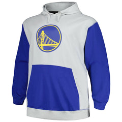 Golden State Warriors Big & Tall Primary Arctic Pullover Hoodie sale - Royal/Silver | Fanatics online
