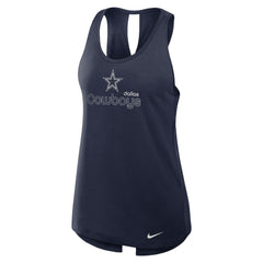 Dallas Cowboys Women's Plus Size Performance Tank Top - Navy | Nike outlet
