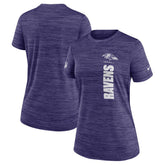 Baltimore Ravens Women's Sideline Velocity Dri-FIT T-Shirt - Purple | Nike outlet
