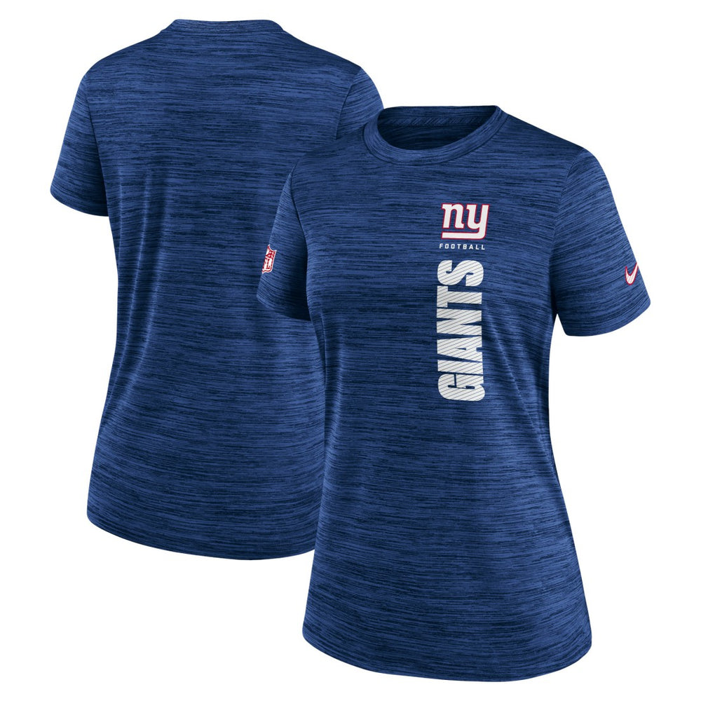 New York Giants Women's Sideline Velocity Dri-FIT T-Shirt - Royal | Nike online
