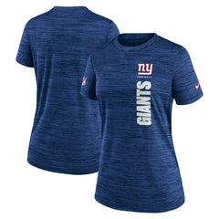 New York Giants Women's Sideline Velocity Dri-FIT T-Shirt - Royal | Nike online