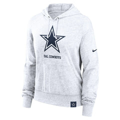 Dallas Cowboys Women's Gym Vintage Logo Pullover Hoodie - White | Nike sale