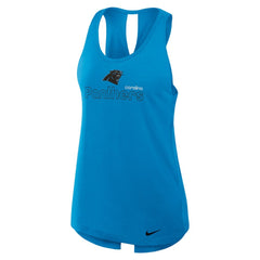 Carolina Panthers Women's Open-Back Crisscross Dri-FIT Tank Top - Blue | Nike online