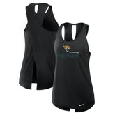 Jacksonville Jaguars Women's Open-Back Crisscross Dri-FIT Tank Top - Black | Nike discount
