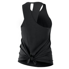 Las Vegas Raiders Women's Open-Back Crisscross Dri-FIT Tank Top - Black | Nike for sale