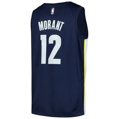 Ja Morant Memphis Grizzlies Swingman Player Jersey - Icon Edition - Navy | Nike outlet