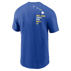 Los Angeles Rams x Maui Relief T-Shirt - Royal | Nike discount