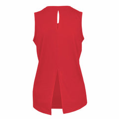 USMNT Levelwear Women's Paisley Chase V-Neck Tank Top - Red shop