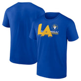 Los Angeles Rams Hometown Offensive Drive T-Shirt - Royal cheap