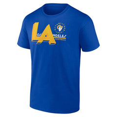 Los Angeles Rams Hometown Offensive Drive T-Shirt - Royal cheap