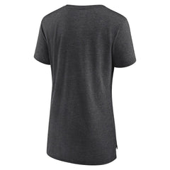Jacksonville Jaguars Women's Our Pastime Tri-Blend T-Shirt - Heather Charcoal on sale