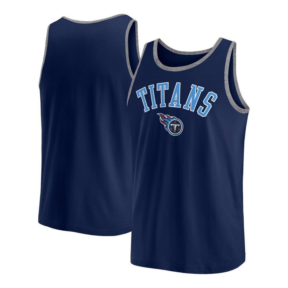 Tennessee Titans Bet Tank Top - Navy cheap