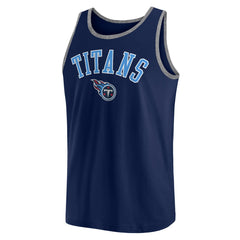 Tennessee Titans Bet Tank Top - Navy cheap