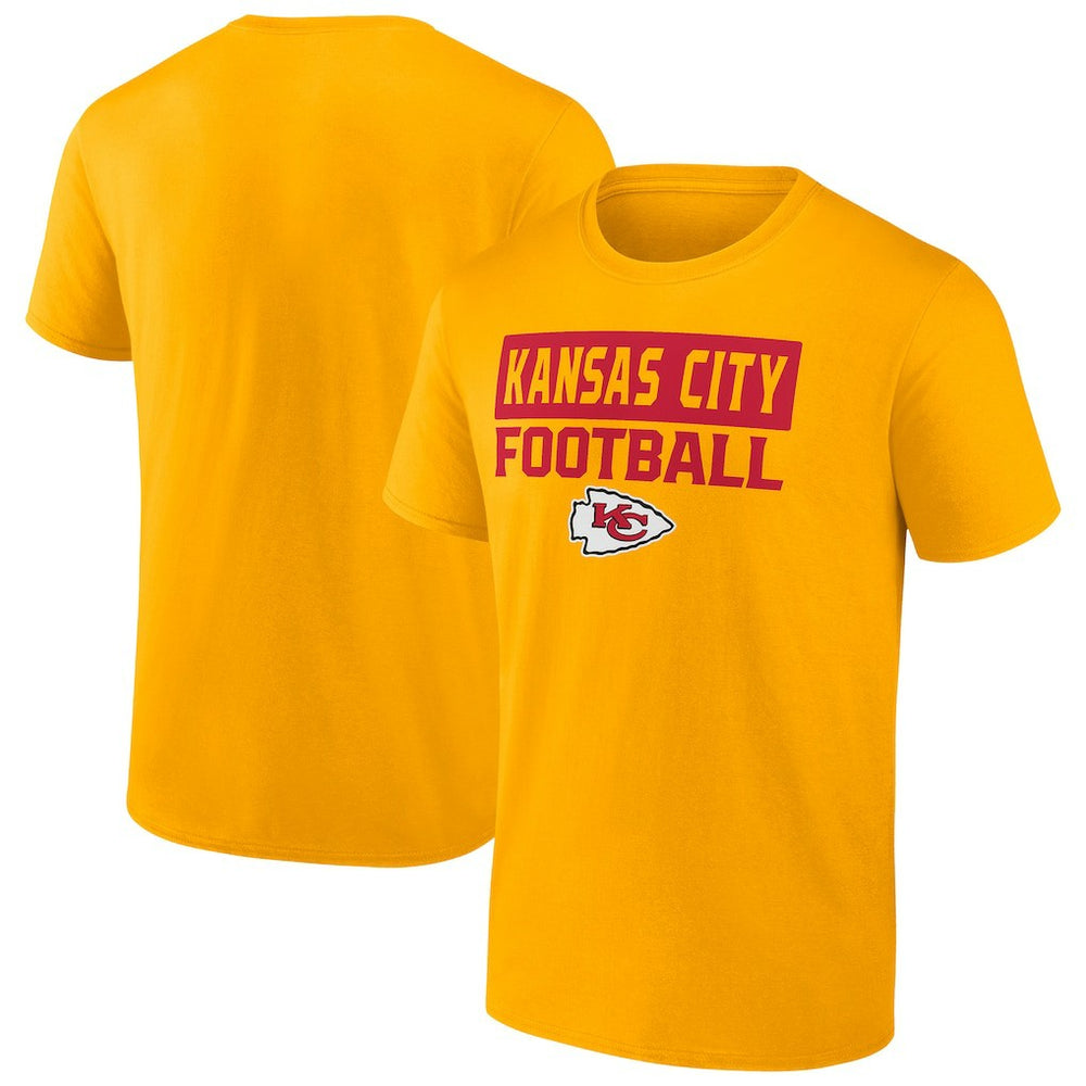 Kansas City Chiefs Serve T-Shirt - Gold discount