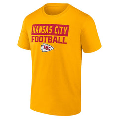 Kansas City Chiefs Serve T-Shirt - Gold discount