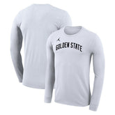 Golden State Warriors Jordan Brand Unisex Statement Edition Legend Performance Long Sleeve T-Shirt sale - White cheap