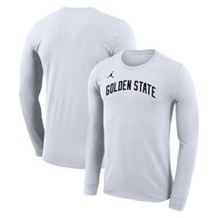 Golden State Warriors Jordan Brand Unisex Statement Edition Legend Performance Long Sleeve T-Shirt sale - White cheap