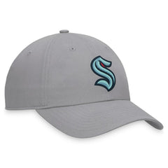 Seattle Kraken Fanatics Extra Time Adjustable Hat Gray