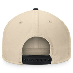 Pittsburgh Penguins Fanatics Goalaso Snapback Hat Cream/Black