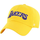Los Angeles Lakers '47 Core Wordmark Clean Up Adjustable Hat - Gold | 47 brand outlet