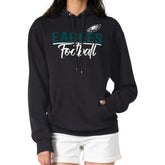 Philadelphia Eagles G-III 4Her by Carl Banks Women's Graphic Fleece Pullover Hoodie - Black outlet