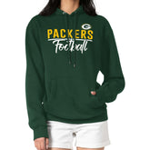 Green Bay Packers G-III 4Her by Carl Banks Women's Graphic Fleece Pullover Hoodie - Green cheap